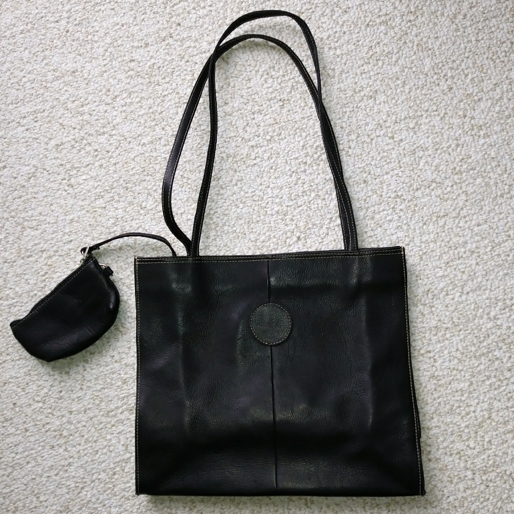 Medium Leather Tote Bag